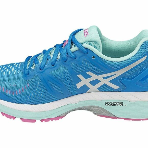 NEW IN BOX Asics GEL Kayano 23 Diva Blue Pink White Womens 6 US 36.5 EUR - Picture 3 of 5